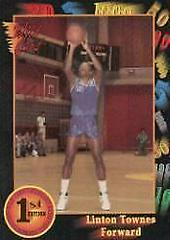 Linton Townes #9 Basketball Cards 1991 Wild Card Prices