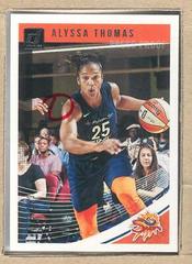 Alyssa Thomas [Press Proof Silver] #44 Basketball Cards 2019 Panini Donruss WNBA Prices