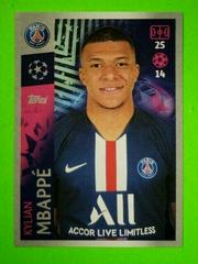 Kylian Mbappe Soccer Cards 2019 Topps UEFA Champions League Stickers Prices