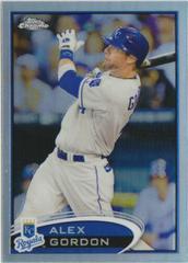Alex Gordon [Refractor] #45 Baseball Cards 2012 Topps Chrome Prices