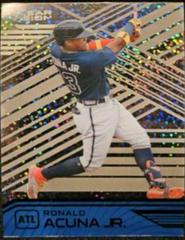 Ronald Acuna Jr. [Green] #6 Baseball Cards 2021 Panini Chronicles Clear Vision Prices