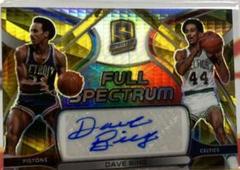 Dave Bing [Asia Gold] #FSS-DVB Basketball Cards 2021 Panini Spectra Full Spectrum Signatures Prices