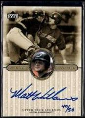Matt Williams [Gold] #S-MW Baseball Cards 2000 Upper Deck Legends Legendary Signatures Prices