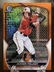 Jackson Holliday [Mega Box Mojo Orange] #BCP-20 Baseball Cards 2023 Bowman Chrome Prospects Prices