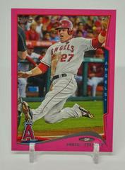 Mike Trout [Pink] #1 Baseball Cards 2014 Topps Prices