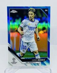 Luka Modric [Blue Refractor] Soccer Cards 2021 Topps Chrome UEFA Champions League Prices