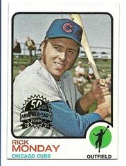 Rick Monday #44 Baseball Cards 2022 Topps Heritage 50th Anniversary Buyback Prices