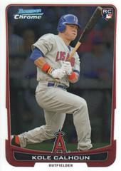 Kole Calhoun #47 Baseball Cards 2012 Bowman Chrome Draft Prices