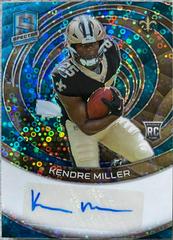 Kendre Miller #19 Football Cards 2023 Panini Spectra Rookie Autograph Neon Blue Prices