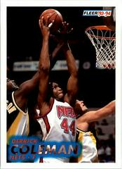Derrick Coleman Basketball Cards 1993 Fleer Prices