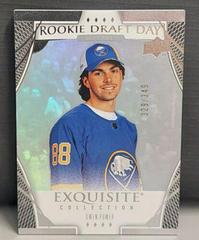Owen Power #RDD-OP Hockey Cards 2022 Upper Deck Black Diamond Exquisite Collection Rookie Draft Day Prices