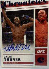 Jalin Turner #CS-JTN Ufc Cards 2023 Panini Chronicles UFC Signatures Prices