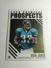 Greg Jones Football Cards 2004 Topps Chrome Premiere Prospects Prices