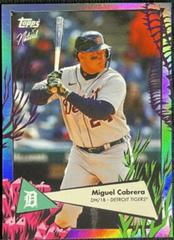 Miguel Cabrera [Coral] #19 Baseball Cards 2022 Topps X Naturel 1952 Prices