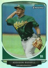 Addison Russell #OA1 Baseball Cards 2013 Bowman Chrome Cream of the Crop Mini Refractor Prices