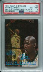 Kevin Garnett [Row 0] Basketball Cards 1996 Flair Showcase Legacy Collection Prices