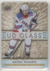 Artemi Panarin [Gold] #GS-9 Hockey Cards 2021 Upper Deck Ovation UD Glass Stars Prices