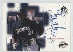 Gary Matthews Jr. #GMj Baseball Cards 1999 SP Signature Autographs Prices