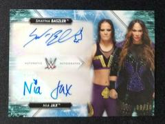Nia Jax, Shayna Baszler [Blue] Wrestling Cards 2021 Topps WWE Tag Team Autographs Prices
