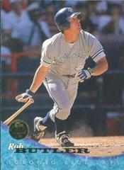 Rob Butler Baseball Cards 1994 Leaf Prices