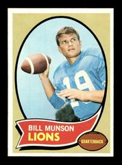 Bill Munson #221 Football Cards 1970 Topps Prices