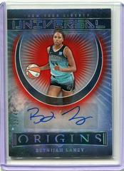 Betnijah Laney [Red] #UA-BTL Basketball Cards 2023 Panini Origins WNBA Universal Autographs Prices