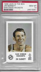 Jim Barnett Basketball Cards 1968 Jack In The Box San Diego Rockets Prices