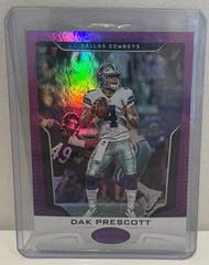 Dak Prescott [Mirror Purple] #4 Football Cards 2017 Panini Certified Prices