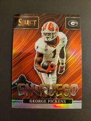 George Pickens [Silver] Football Cards 2022 Panini Select Draft Picks En Fuego Prices