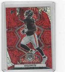 Kyle Pitts [Red Sparkle] Football Cards 2022 Panini Mosaic Prices