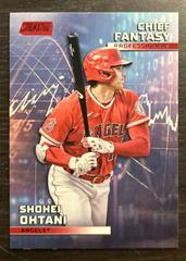 Shohei Ohtani [Red] #CFPRO-2 Baseball Cards 2023 Stadium Club Chief Fantasy Professionals Prices
