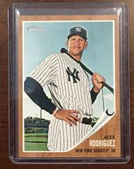 Alex Rodriguez [Reverse Negative] Baseball Cards 2011 Topps Heritage Prices