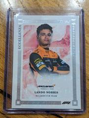 Lando Norris [Red] Racing Cards 2023 Topps Eccellenza Formula 1 Prices