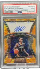 Nickeil Alexander Walker [Neon Orange Pulsar Prizm] #RS-NAW Basketball Cards 2019 Panini Select Rookie Signatures Prices