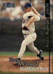 Kerry Wood #U5 Baseball Cards 1998 Fleer Update Prices