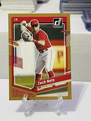Zach Neto [Press Proof] #103 Baseball Cards 2023 Panini Donruss Prices