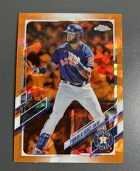 Yordan Alvarez [Orange] #300 Baseball Cards 2021 Topps Chrome Sapphire Prices