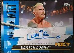 Dexter Lumis [Blue] Wrestling Cards 2021 Topps WWE We Are NXT Autographs Prices