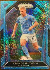 Kevin De Bruyne [Blue Shimmer Prizm] #99 Soccer Cards 2020 Panini Prizm Premier League Prices