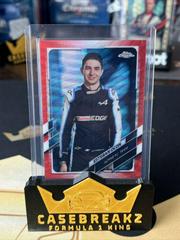 Esteban Ocon [Red Wave] #10 Racing Cards 2021 Topps Chrome Formula 1 Prices