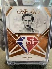 Jerry West [Bronze] #103 Basketball Cards 2021 Panini Flawless Prices