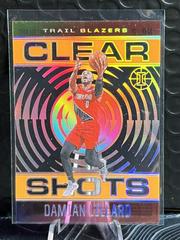 Damian Lillard [Orange] Basketball Cards 2020 Panini Illusions Clear Shots Prices