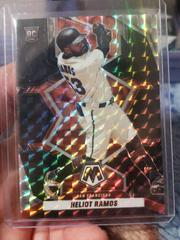 Heliot Ramos [Choice Black Gold] Baseball Cards 2022 Panini Mosaic Prices