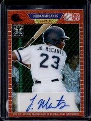 Jordan McCants [Red] #PS-JM2 Baseball Cards 2021 Pro Set Autographs Prices