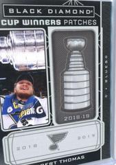 Robert Thomas #CW-RT Hockey Cards 2022 Upper Deck Black Diamond Cup Winners Patches Prices