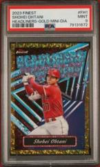 Shohei Ohtani [Gold Mini Diamond] Baseball Cards 2023 Topps Finest Headliners Prices