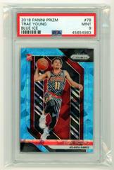 Trae Young [Blue Prizm] #78 Basketball Cards 2018 Panini Prizm Prices