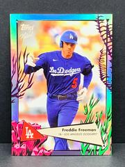 Freddie Freeman [Coral] #23 Baseball Cards 2022 Topps X Naturel 1952 Prices
