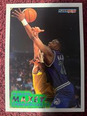 Marlon Maxey #328 Basketball Cards 1993 Fleer Prices