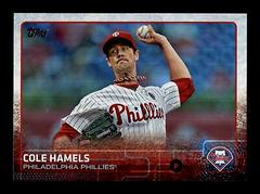 Cole Hamels [Rainbow Foil] #10 Baseball Cards 2015 Topps Prices